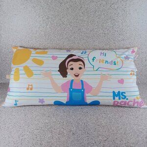 Body Pillow Large RARE Ms. Rachel Kids Toddler Adult Bedroom Comfortable Pillow